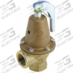 WATTS Pressure Relief Valve: FNPTF x FNPTF, 1 1/4 in x 1 1/4 in, Copper Silicon Alloy (MPN 0121522). Key specifications — Brand: WATTS.