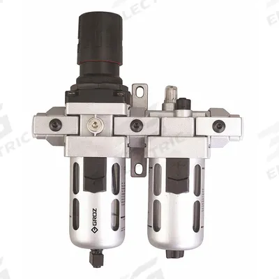 GROZ Filter/Regulator/Lubricator: 1/4 in NPT, 53 cfm, 145 psi Max Op Pressure - GROZ Filter, Regulator & Lubricators (FRLs)