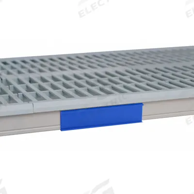 METRO Color Shelf Marker: MetroMax i Series, 6 in Overall Wd, 1 1/2 in Overall Ht - Colored Identification Markers for Plastic Shelving