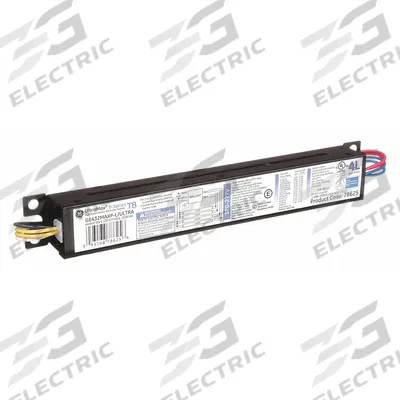 GE LAMPS Fluorescent Ballast: 120 to 277V AC, 3/4 Lamps Supported - Instant Start Electronic Fluorescent Ballasts