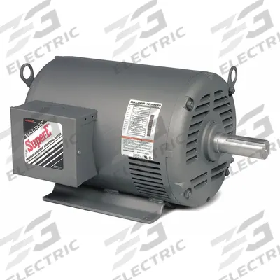 BALDOR General Purpose Motor: Rigid Base Mount, Totally Enclosed Fan Cooled, 7 1/2 hp - Rigid Base 3-Phase General Purpose AC Motors