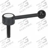 JW WINCO Flat Adjustable Tension Lever: Steel, 1/2"-13 Thread, 2.48 in Thread Lg, 5.12 in Lg (MPN 8T63A34/D). Key specifications — Brand: JW WINCO.