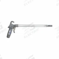 GUARDAIR Air Gun: Pistol-Grip Grip, Aluminum, 1/4 in Female NPT, 1 Nozzle(s), Straight, Focused (MPN 75LJ036AA). Key specifications — attr1328526: Aluminum; attr1328500: Extension and Nozzle; attr1328508: GUARDAIR; attr1328515: No; attr1328533: Yes.
