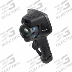 FLIR Infrared Camera: 24° x 18°/42° x 32°, SD Card/USB/Wireless, 640 x 480, Exx, 30 Hz Frame Rate (MPN FLIR E76 DFOV 42 + 24). Key specifications — Focus Method: Auto; Manufacturer Part Number: FLIR E76 DFOV 42 + 24; Brand: FLIR; Field of View: 42° x 32°; Intrinsic Safety: Not Specified Intrinsically Safe; Lens Angles Included: 14°; 24°; 42°.