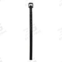 PANDUIT Cable Tie: 4 in Nominal Lg, 4 in Nominal Max. Bundle Dia., 0.1 in Wd, Outdoor Use, 100 PK (MPN PLT1M-C0). Key specifications — Outdoor Use: Yes; Color: Black; Brand: PANDUIT.