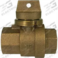 A.Y. MCDONALD Manual Two-Way Ball Valve: 3/4 in Pipe Size, FNPT x FNPT, 300 psi Max Op Pressure, Tee (MPN 76105-3/4"). Key specifications — Brand: A.Y. MCDONALD; Handle Material: Brass; Handle Type: Tee; Standards: NSF/ANSI 372; Connection Type: FNPT x FNPT.