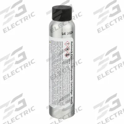 MARSH Stencil Ink: Black, 4 oz Container Size, Water Resistant - Stencil Roller Ink Cartridges