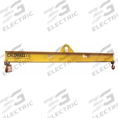 CALDWELL Lifting Beam: Lifting Beam, 4,000 lb Working Load Limit, Adj, 72 in Overall Lg, Steel (MPN 20-2-6). Key specifications — Brand: CALDWELL.