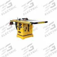 POWERMATIC Table Saw: 460 V AC Volt, 6.5 A Current, 10 in Blade Dia., 4,500 RPM Max. Blade Speed (MPN PM2000T). Key specifications — attr1170561: POWERMATIC; attr1190182: PM2000T.