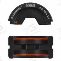 DEWALT Die Set: For DCE310, U-Die, 3/0 AWG Copper U-Die (MPN DCE310030CU). Key specifications — attr534228: U-Die; attr534229: DCE310; attr551983: Die Set; attr551985: 3/0 AWG Copper U-Die.