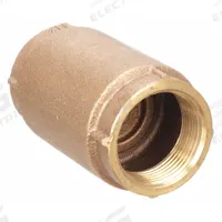 APPROVED VENDOR Spring Check Valve: Inline Valve Body, 1/2 in Pipe Size, FNPT x FNPT, Bronze, Female (MPN 6AJY1). Key specifications — Brand: APPROVED VENDOR.