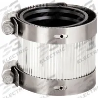 APPROVED VENDOR Flexible Pipe Straight: Neoprene, For 1 1/2 in Pipe, Cast Iron/Copper/PVC/Steel (MPN 43401). Key specifications — attr1281541: Steel; attr1253455: APPROVED VENDOR; attr1253479: Stainless Steel; attr1253489: Stainless Steel; attr1253488: Neoprene.