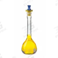 KIMBLE Volumetric Flask: 25 mL, Colorless, Conical, A, +/-0.03 mL, Includes Closure (MPN 28014P-25). Key specifications — Shape: Conical; Tolerance: +/-0.03 mL; Body Color: Colorless; Brand: KIMBLE; Compatible with Stopper Size: 9; USP Specification: Type I.