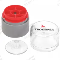 TROEMNER Calibration Weight: 20 mg Nominal Mass, Leaf Calibration Wt, 2, Accredited, Stainless Steel (MPN 7032-2W). Key specifications — attr1385174: Case; attr1385170: TROEMNER; attr1385171: Stainless Steel.