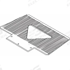 WESCO Hand Truck Nose Plate: 350 lb Load Capacity, 17 1/2 in W x 7 1/2 in D, 17 1/2 in Overall Wd (MPN 274165). Key specifications — Features: Smooth; Manufacturer Part Number: 274165; Accessory Type: Hand Truck Nose Plate.