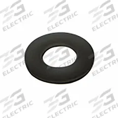 OILITE Thrust Washer: 1 1/2 in Bore, PEEK, 3 in OD, 0.125 in Thick, -40°F to 500°F, Black (MPN PT-2448-4B). Key specifications — System of Measurement: Inch; Standards: Reach Certified; Color: Black; Brand: OILITE.