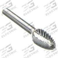 WIDIA Carbide Bur: Ball-Nosed Tree, SF-51, Single Cut, 1/4" x 1/2" Head, 1/8" Shank (MPN M40382). Key specifications — Trade Number: SF-51; Brand: WIDIA METAL REMOVAL.