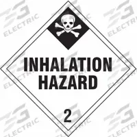 STRANCO INC DOT Container Placard: Inhalation Hazard, 10 3/4 in x 10 3/4 in, Placard, 10 PK (MPN DOTP-0104-V10). Key specifications — Brand: STRANCO INC; Message: Inhalation Hazard.