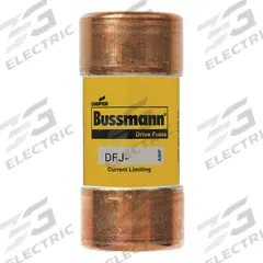 BUSSMANN Fuse: DFJ Series, Class J, Cylindrical Body, Fast-Acting, 35 A, 600 V AC, 450 V DC (MPN DFJ-35). Key specifications — attr1287274: DFJ; attr211200: BUSSMANN.