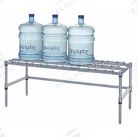 QUANTUM STORAGE SYSTEMS Modular Dunnage Unit: 14 in x 18 in x 48 in, Epoxy Coated Steel, Gray (MPN 184814DGY). Key specifications — Finish: Epoxy Coated; Color: Gray; Brand: QUANTUM STORAGE SYSTEMS; Material: Epoxy Coated Steel; Included: Wire Top Cover.