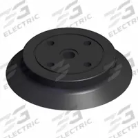 SMC Vacuum Pad: Bellows, w/o Adapter, 80 mm Pad Dia, Silicone, Black, 40, 16.5 mm Pad Ht, ZP (MPN ZP80HS). Key specifications — attr1019101: ZP80HS; attr1019103: SMC; attr1019107: 40.
