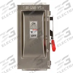 SIEMENS Safety Switch: Non-Fusible, 30 A, Three Phase, 600V AC, 316 Stainless Steel, Indoor/Outdoor (MPN HNF361SS). Key specifications — attr867131: SIEMENS.