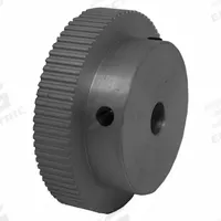 APPROVED VENDOR Timing Pulley: Trapezoidal, Fixed, For MXL Timing Belt Section, For 1/4 in Belt Wd (MPN 80MP025-6A4). Key specifications — attr1328229: APPROVED VENDOR; attr1328272: Trapezoidal; attr1328235: Clear Anodized.
