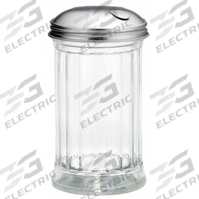 TABLECRAFT PRODUCTS Shaker: 12 oz Capacity, Plastic - Canister Pourers & Shakers