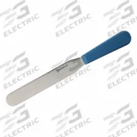 DETECTAMET INC Palette Knife: Straight, Stainless Steel Blade, Polymer Handle, Blue Handle, Blue (MPN 600-T051-S072-P01). Key specifications — Brand: DETECTAMET INC; Blade Material: Stainless Steel; Blade Type: Straight; Handle Color: Blue; Handle Material: Polymer; Knife Type: Palette Knife; NSF Certified: No.