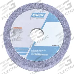 NORTON Straight Cup Grinding Wheel: Type 6, 5" x 1 1/2" x 1 1/4", 38A46-KVBE, 5 PK (MPN 66252830842). Key specifications — Wheel Hardness: K; Brand: NORTON.