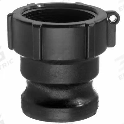 USA INDUSTRIALS Polypropylene Cam and Groove Fittings: 4 in Coupling Size, 4 in Hose Fitting Size - Type A Polypropylene Cam & Groove Fittings