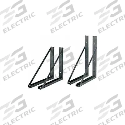 BUYERS PRODUCTS Toolbox Bracket: Mounting Bracket, Truck Boxes, 24 in Lg (In.), Steel, Black - Underbody Truck Box Mounting Brackets