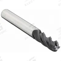 OSG Ball End Mill: Carbide, TiAlN Coated, 4 Flute, 1/8" Mill Dia, 1/2" LOC, 2" OAL (MPN VG441-1250-BN)