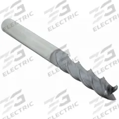 WIDIA HANITA Square End Mill: Carbide, TiCN Coated, 3 Flute, 3/8" Mill Dia, 7/8" LOC, 2-1/2" OAL (MPN TC4K0310074)
