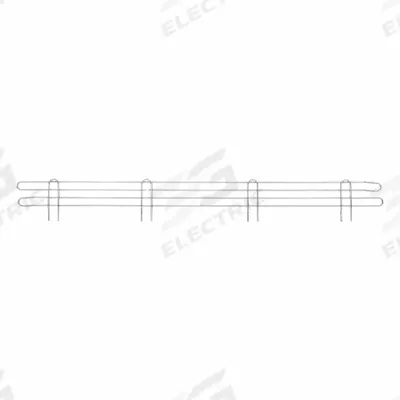 METRO Ledge: 48 in x 1 1/2 in x 4 in - Ledges for Wire Shelving