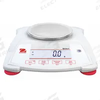OHAUS Compact Bench Scale: 620 g Capacity, 0.1 g Readability, Carat/Custom/g/lb/lb/oz/oz/pwt, ABS (MPN SPX621). Key specifications — Brand: OHAUS; Display Type: LCD.