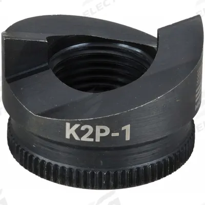 GREENLEE Knockout Punch: 10 ga Sheet Metal Capacity (Steel), 2 in Nominal Size, Round - Greenlee Knockout Punches & Dies