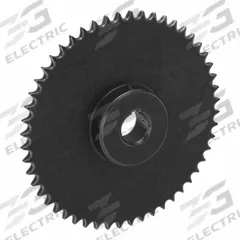 TRITAN Roller Chain Sprocket: 50, For 5/8 in Chain Pitch, 1 7/16 in Bore Dia, 52 Teeth, Steel (MPN 50BS52 X 1 7/16). Key specifications — Brand: TRITAN.