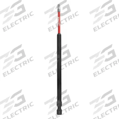 MILWAUKEE Driver Bit: Power Bit, Imperial, #1 Bit Size, S1 Bit Industry Size, Std - Impact Bits
