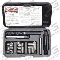 HELI-COIL Thread Repair Kit: Tanged Tang Style, Free-Running, 3/8"-16 Thread Size, Stainless Steel (MPN 5401-6). Key specifications — Material Grade/Class: 18-8; Thread Direction: Right Hand; Insert Types Included: Helical Inserts; STI Tap Size: 3/8"-16; Compatible Material: Metal; System of Measurement: Inch; Brand: HELI-COIL; Thread Type: Coarse.