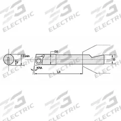 WIDIA Indexable Boring Bar: ABC750R (MPN 2836660). Key specifications — attr257292: ABC750R.