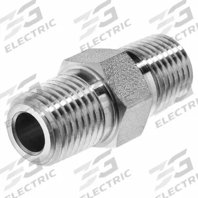 APPROVED VENDOR Metal Pipe Straight: Straight, Steel, 3/8 in x 3/8 in - Threaded Extreme-Pressure Pipe Fittings