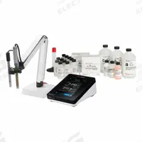 THERMO SCIENTIFIC Multiparameter Meter: Conductivity/Ion/ORP/pH/Salinity/Temp, Electrode Stand (MPN PSTAR2156). Key specifications — Test Parameters: pH; Manufacturer Part Number: PSTAR2156; Configured Test Parameters: Ion; Measurement Components Included: 8157BNUMD ROSS Ultra Triode Refillable Epoxy-body pH/ATC Electrode; Other Accessories Included: Electrode Stand; Reagents and Solutions Included: Pure Water pH 4.10, 6.97 and 9.15 Buffer Bottles.