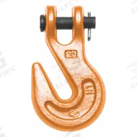 CAMPBELL Grab Hook: 18,100 lb Working Load Limit, 80 Hook Grade, Alloy Steel, 3 13/16 in Usable Lg (MPN 4503815). Key specifications — attr984695: Orange; attr984692: CAMPBELL; attr1028223: None.