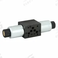 PARKER Hydraulic Directional Valve: 39.6 gpm Max Flow Rate, D05 NFPA Size, Three Positions, Manifold (MPN D3W002CNKW). Key specifications — attr1018253: PARKER; attr1018274: D05; attr1018283: Manifold; attr1018249: D3W002CNKW; attr1018300: Manual; attr1018289: D3W.
