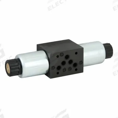 Parker Hydraulic Directional Valve: 39.6 gpm Max Flow Rate, D05 NFPA Size, Three Positions - Solenoid-Operated Directional Control Valves