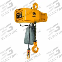 HARRINGTON Extended Lift Electric Chain Hoist: H4 - Heavy Duty, 208-230/460V AC, 1 Speeds, 15 fpm (MPN NER005L-50). Key specifications — Brand: HARRINGTON; Operating Voltage: 208-230/460V AC; Headroom Clearance: 28 in - 30 in.