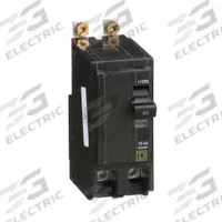 SQUARE D Miniature Circuit Breaker: 80 A, 120/240V AC, Single Phase, 10kA at 120/240V AC, 2 Poles (MPN QOB280). Key specifications — Phase: Single; Amps: 80 A; AC Voltage Rating: 120/240V AC; Max. AIR Rating: 10kA at 120/240V AC; For Use With: Square D NQOD Panelboards; Brand: SQUARE D.