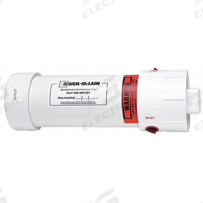 WEIL MCLAIN Condensate Neutralizer: For 525,000 BtuH (MPN 383-500-631) - Inline Condensate Neutralizers
