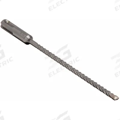 BOSCH Rotary Hammer Drill: 1/4 in Drill Bit Size, 6 in Max Drilling Dp, 8 in Overall Lg - SDS-Plus Concrete & Masonry Drill Bits